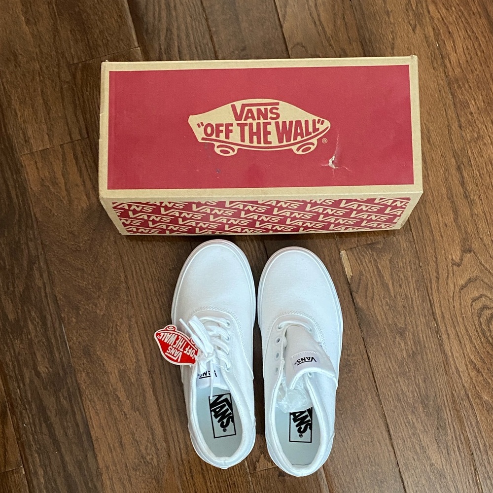 Vans Women’s Classic White Sneakers